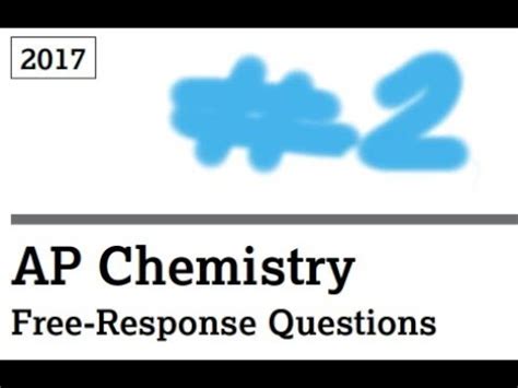 Ap chemistry 2017 frq. Things To Know About Ap chemistry 2017 frq. 